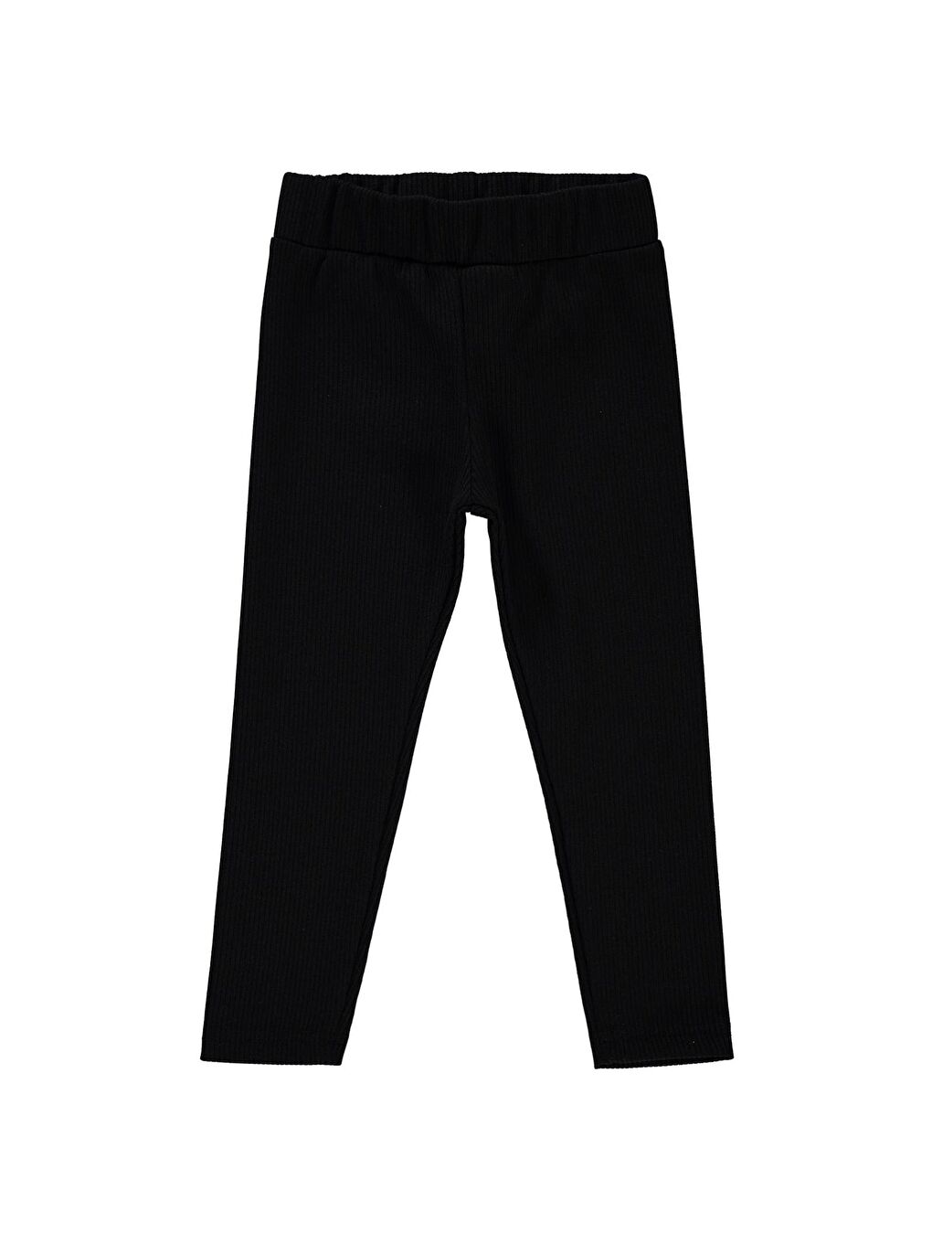 Girls Düz 2-5 Yaş Tayt - Siyah 4-5 Yaş-3