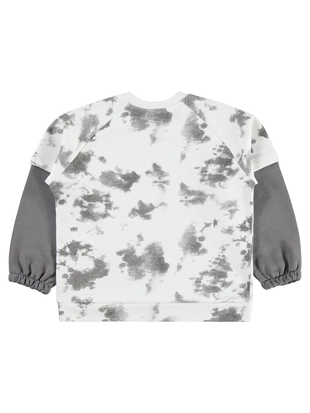 Boys Whıte Fox Baskılı 6-9 Yaş Sweatshirt - Gri 8-9 Yaş