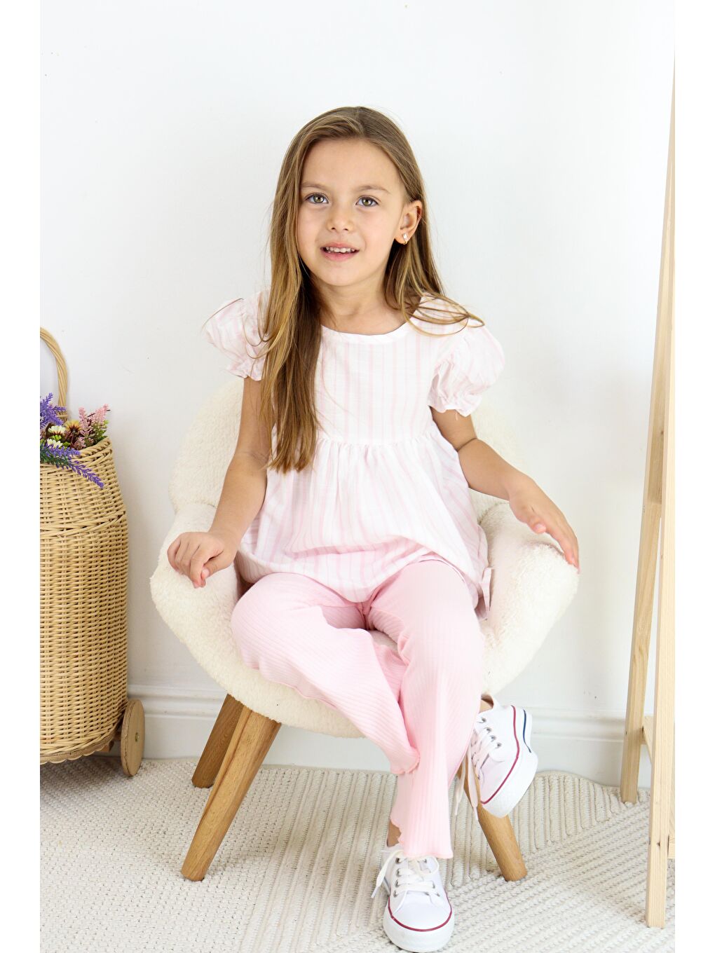 Pembe Karpuz Kollu İkili Takım-1