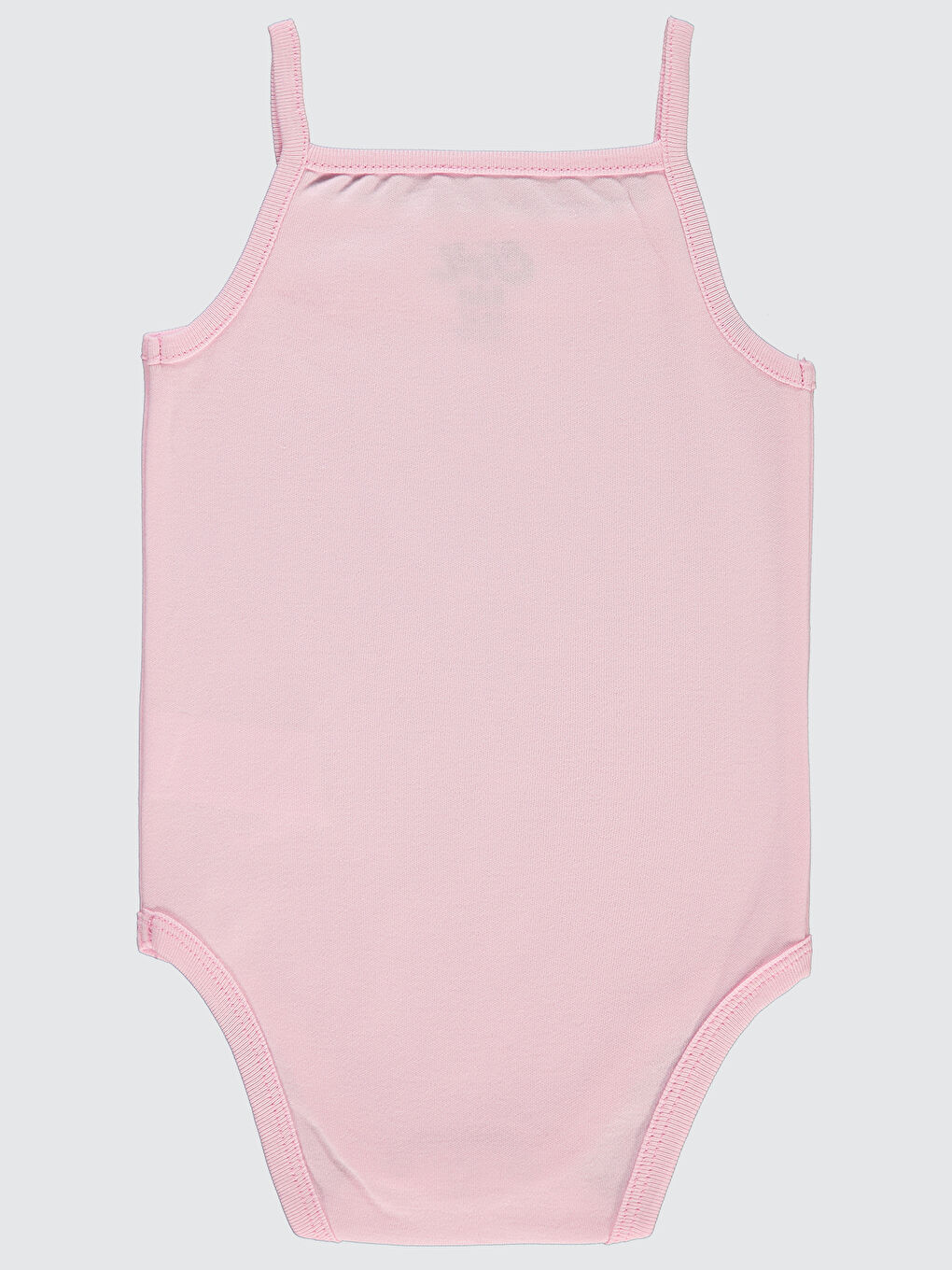 Baby Kız Bebek Çıtçıtlı Badi 3-9 Ay Pembe-1