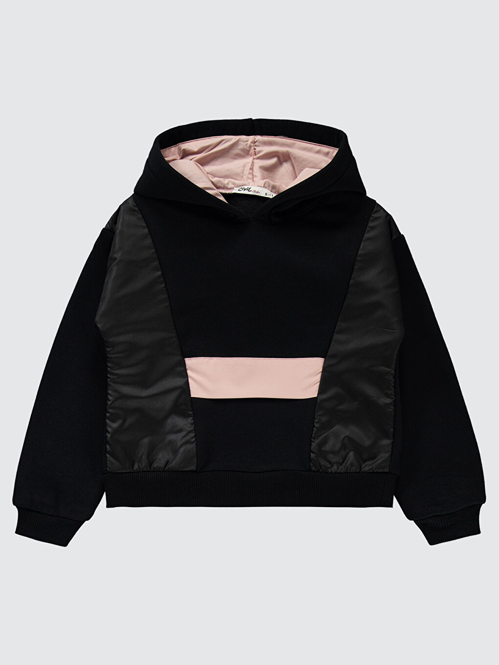 Kız Çocuk Eşofman Takımı 6-9 Yaş Siyah-2