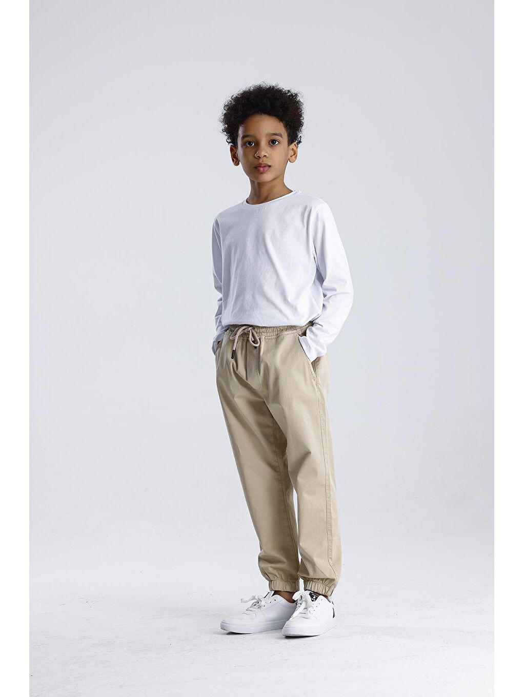 Kahverengi Jogger Pantolon