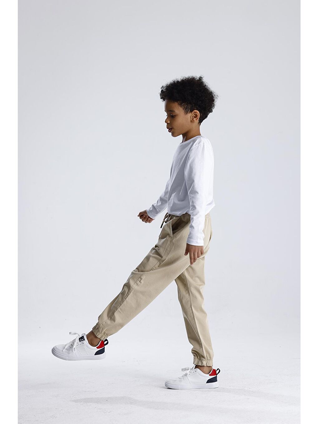 Kahverengi Jogger Pantolon-3