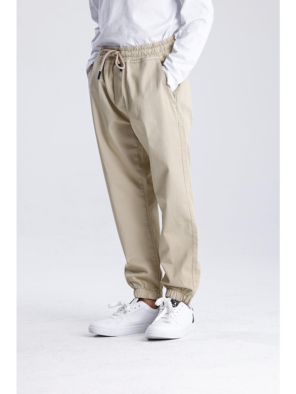 Kahverengi Jogger Pantolon-4