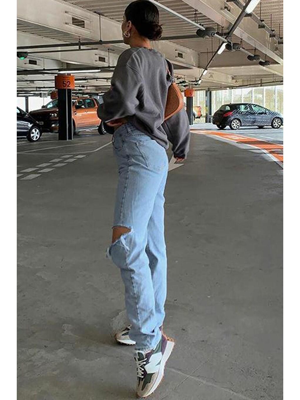 Mavi Regular Fit Yırtık Detaylı Kadın Jean Mg1184-4