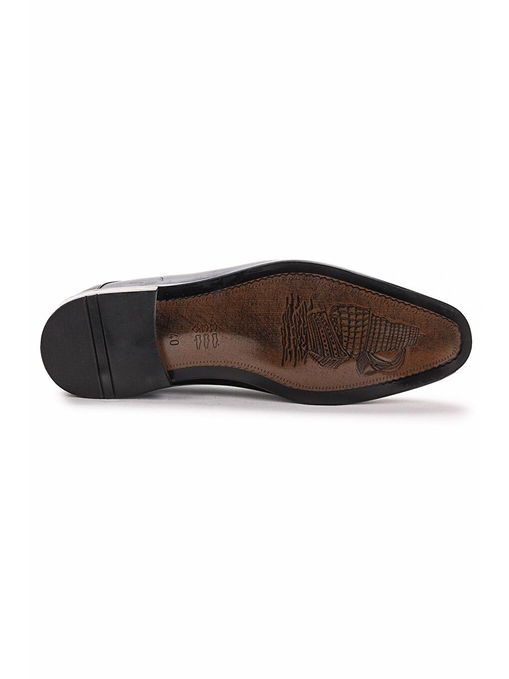 Siyah 1899 Deri Neolit Taban Erkek Klasik Ayakkabı-4