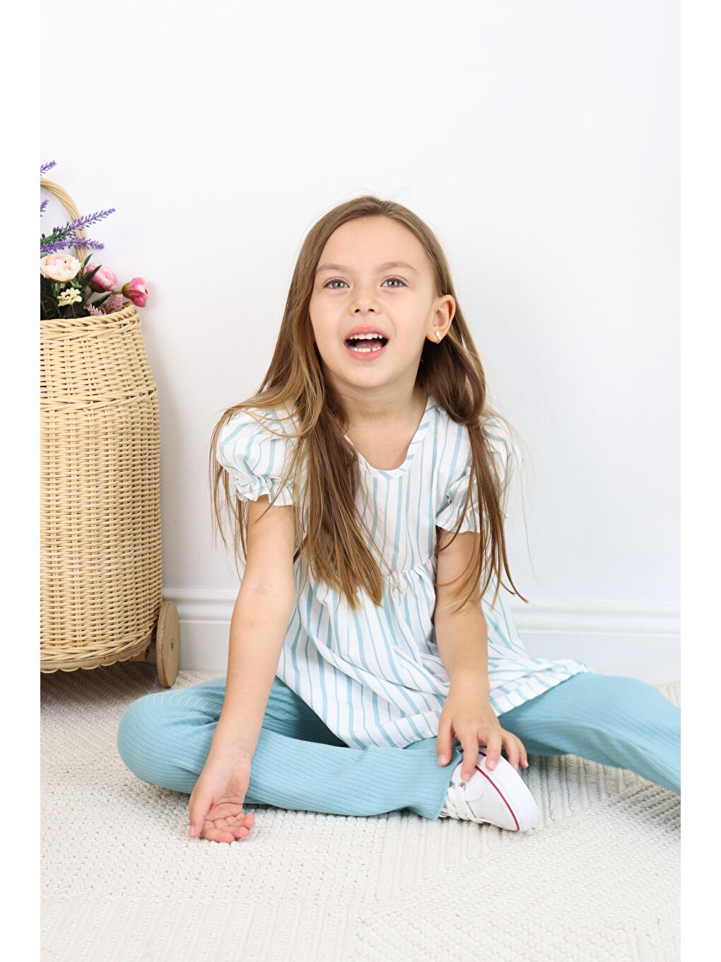 Yeşil Karpuz Kollu İkili Takım-2