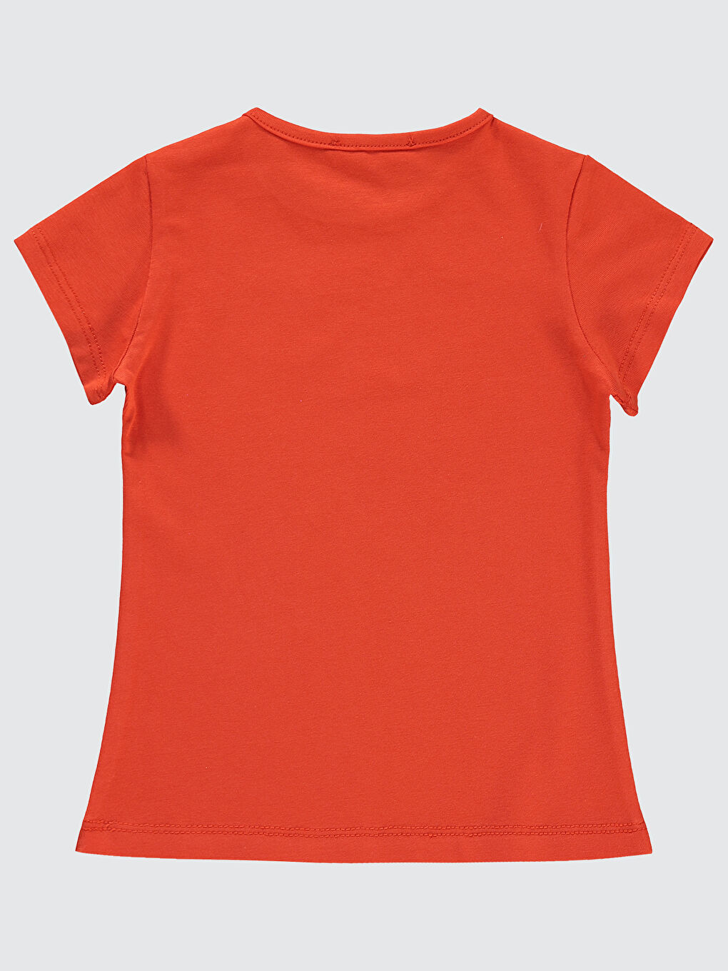Turuncu Girls Kız Çocuk Tişört 2-5 Yaş Koyu Oranj-1