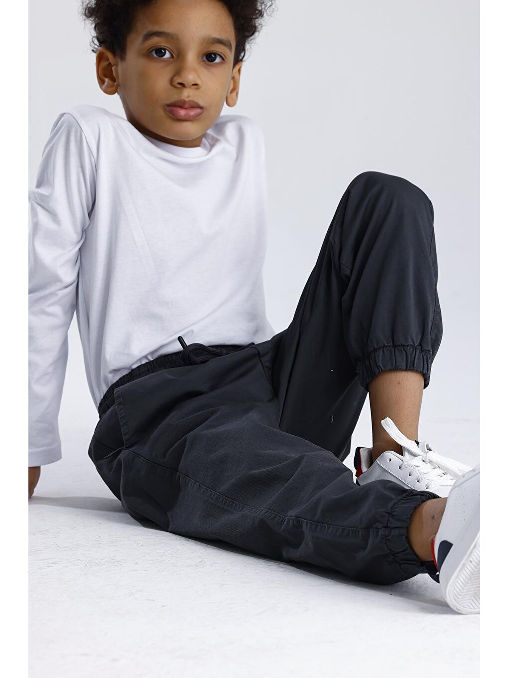 Antrasit Jogger Pantolon-1