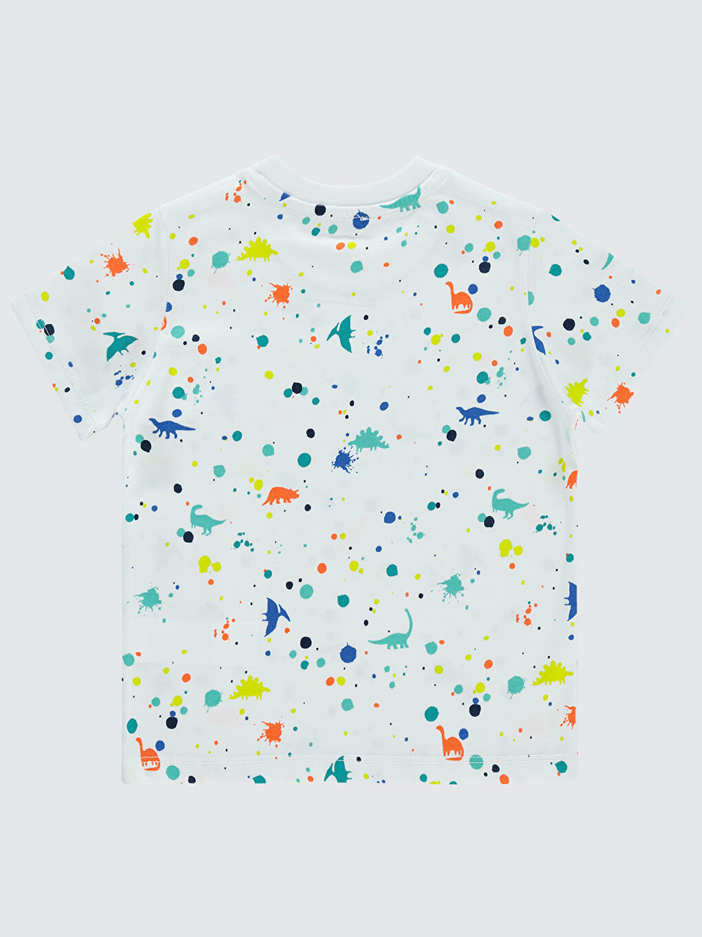 Boys Erkek Çocuk Tişört 2-5 Yaş Beyaz-1