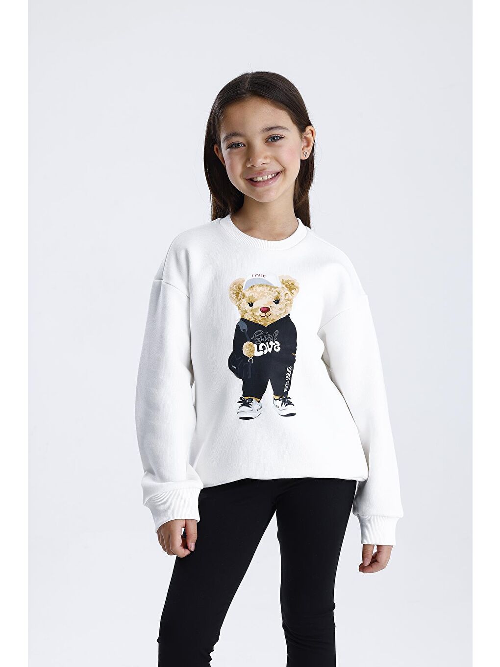 Siyah Düz Paça Tayt Takım-6