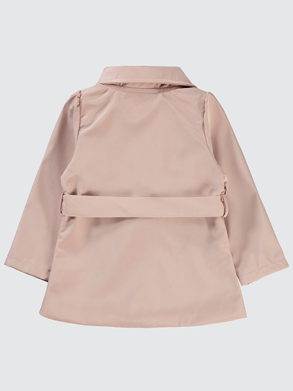 Pembe Girls Kız Çocuk Trençkot 2-5 Yaş Pudra-1