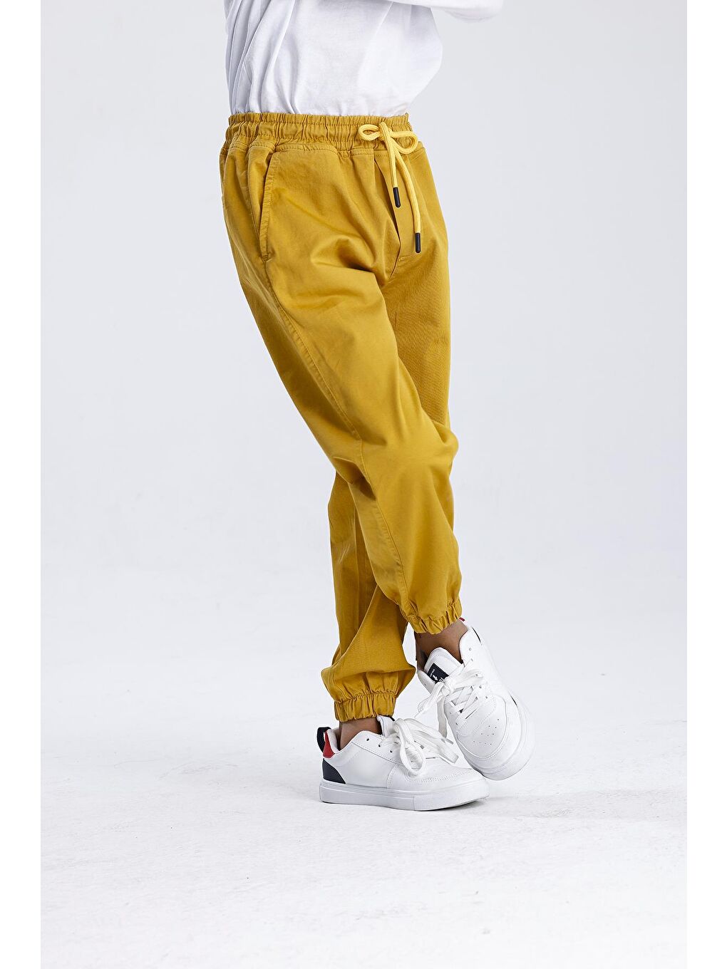 Sarı Jogger Pantolon-4