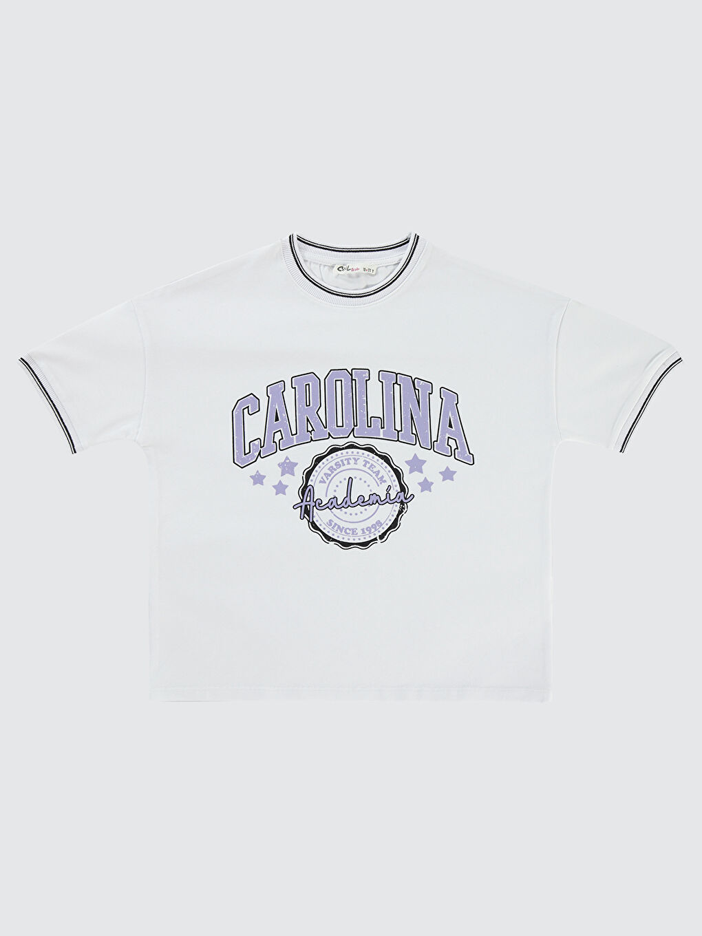 Girls Kız Çocuk Tişört 10-13 Yaş Beyaz