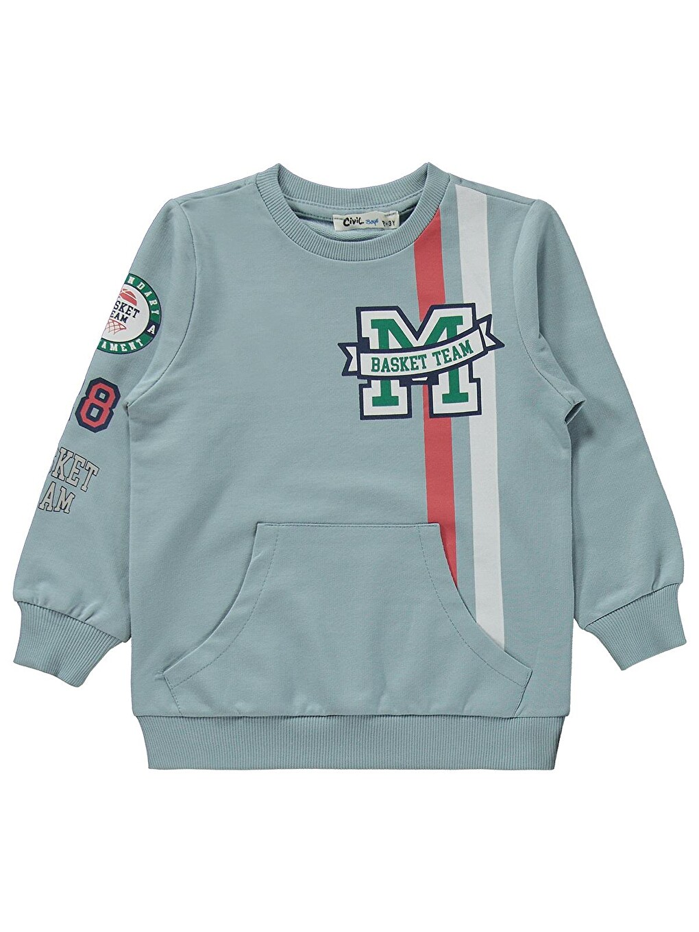Boys 2-5 Yaş Eşofman Takımı - Mavi-3
