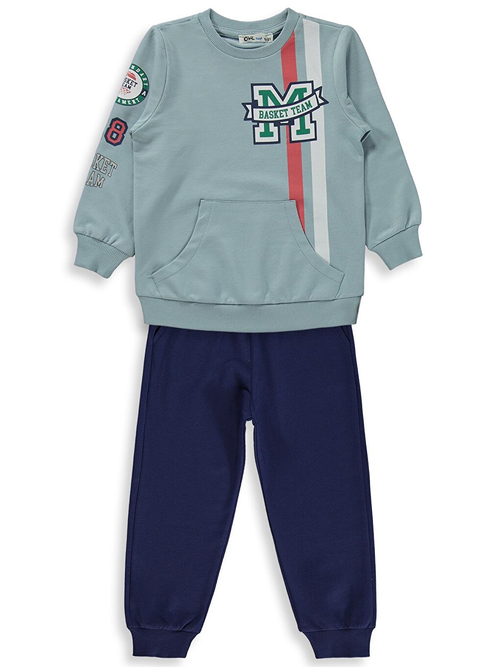 Boys 2-5 Yaş Eşofman Takımı - Mavi