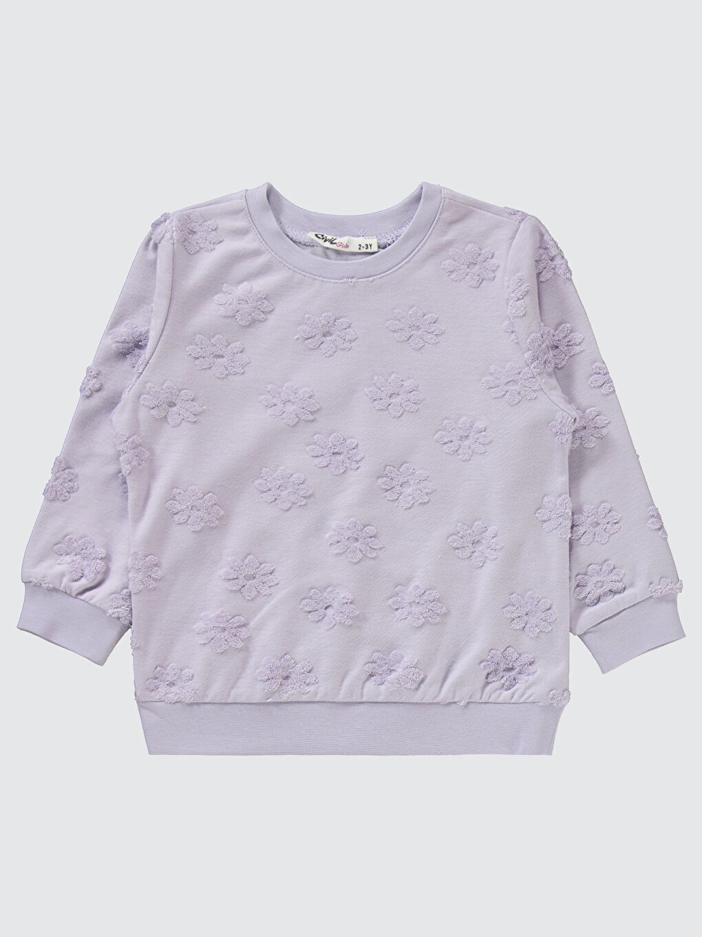 Mor Kız Çocuk Pijama Takımı 2-5 Yaş-2