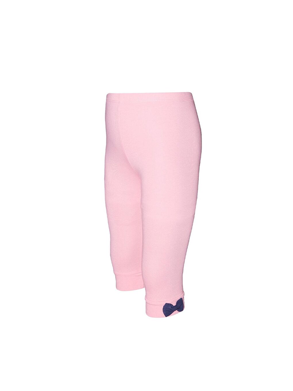 Pembe Uçuk pembe Kız Çocuk Renkli Fiyonklu Kapri