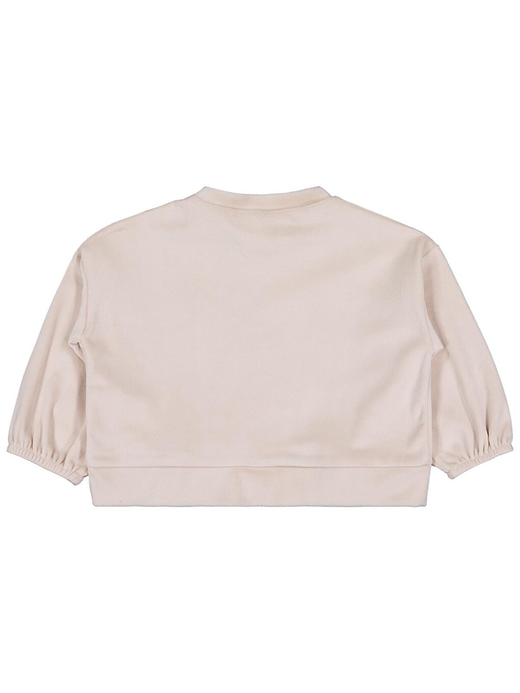 Baby Fiyonklu 6-18 Ay Sweatshirt - Bej-1
