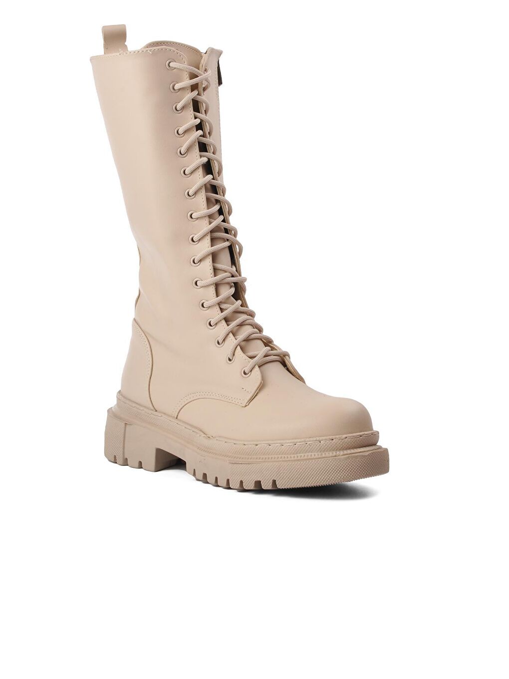 Bej K36 Nut Kadın İçi Polarlı Çizme-2