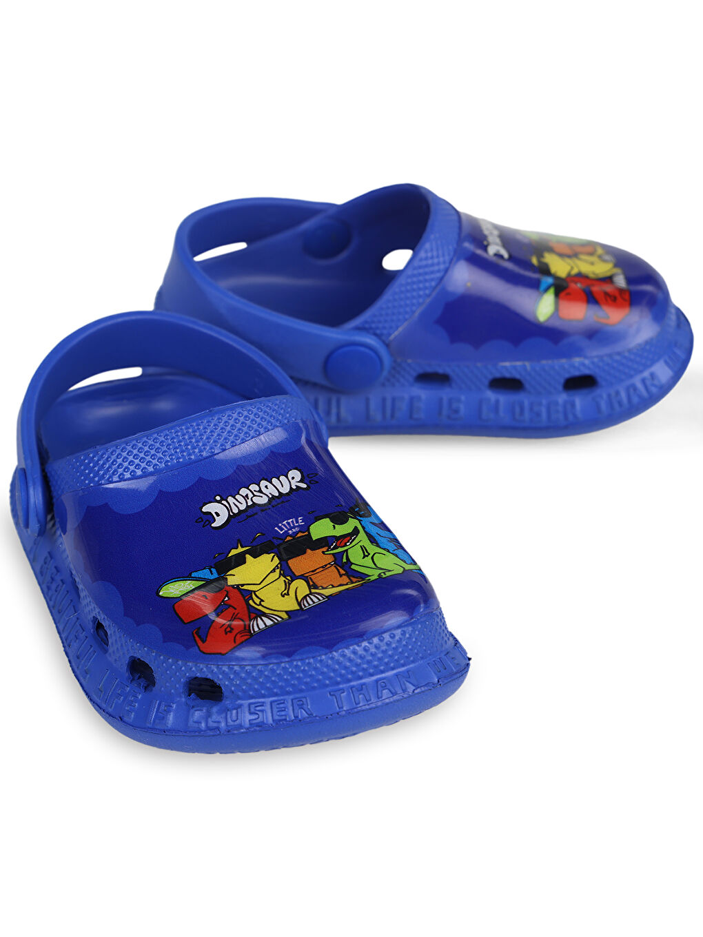 Boys Erkek Çocuk Terlik 26-30 Numara Saks Mavisi-1