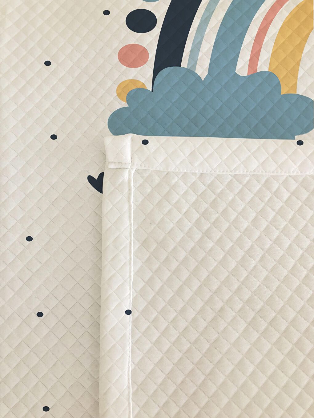 Karışık Desen Tek Kişilik Çocuk Pike Takımı 160x220 cm-2