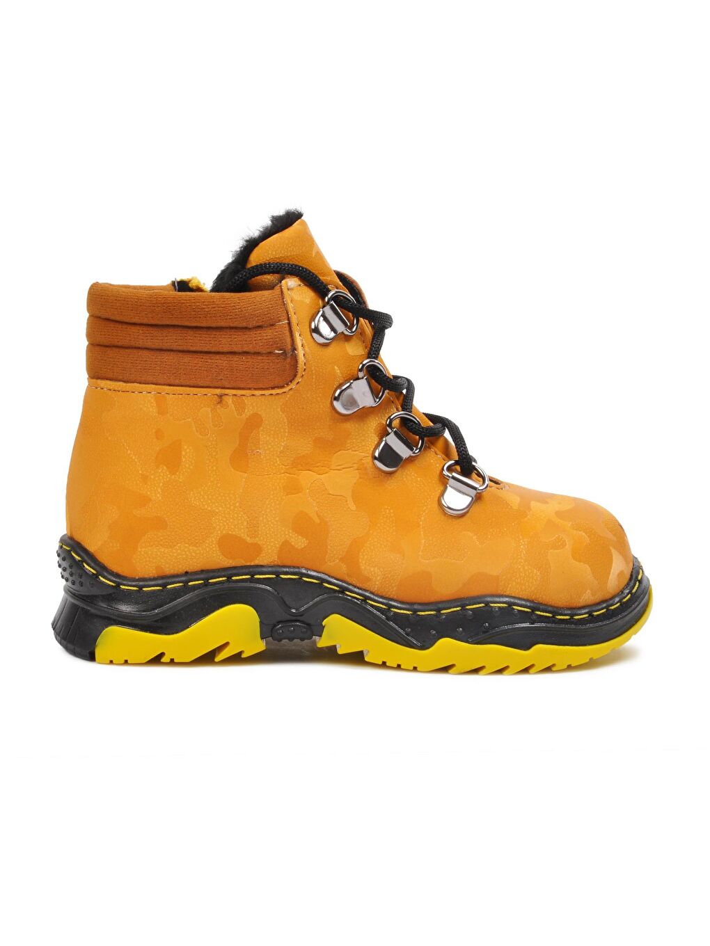 1309 Sarı Fermuarlı Bebek Bot