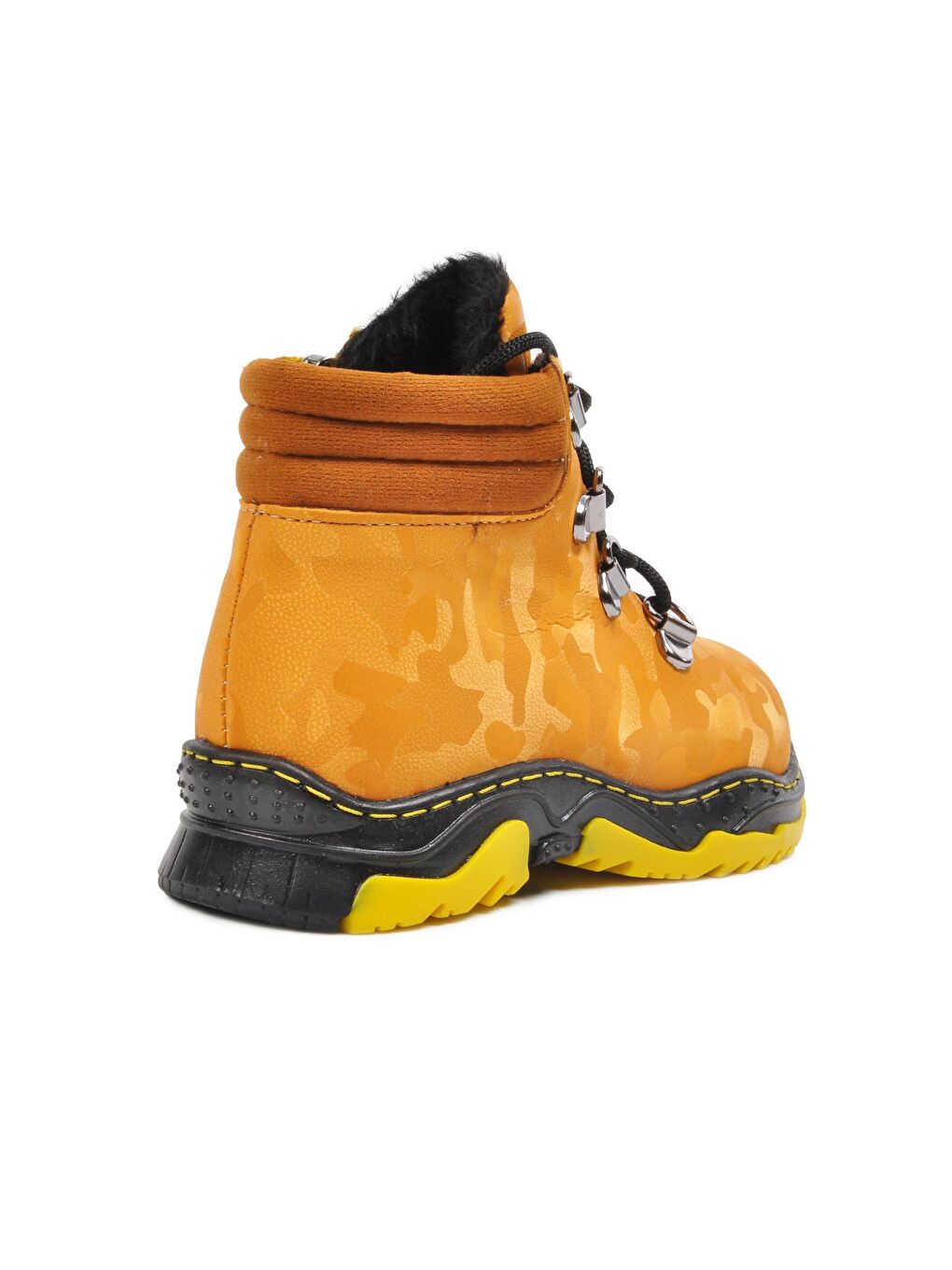 1309 Sarı Fermuarlı Bebek Bot-3