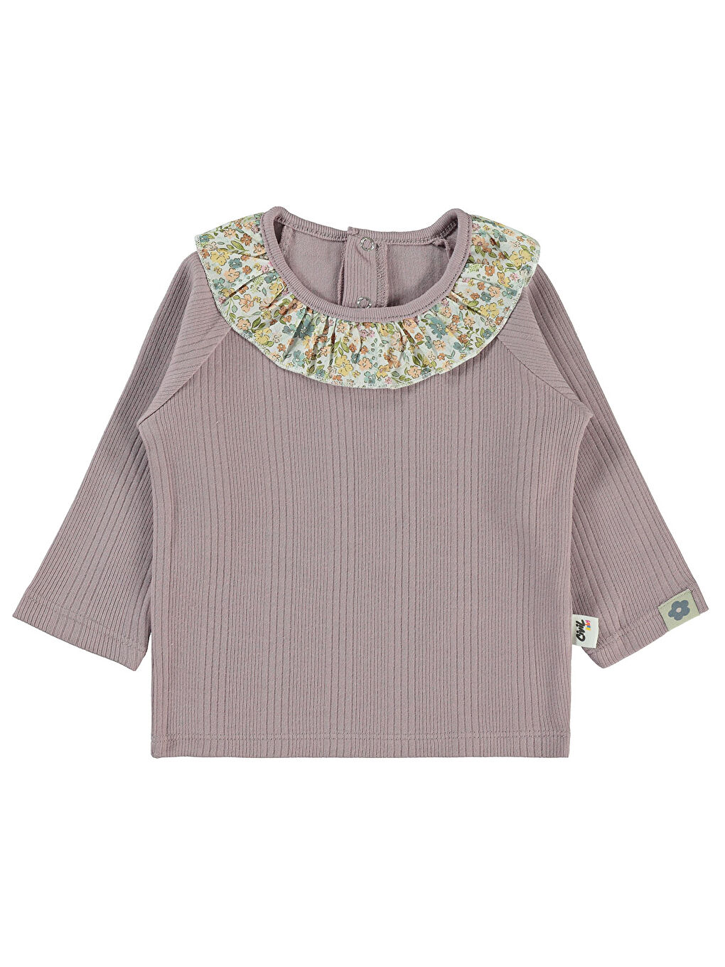 Baby Kız Bebek Sweatshirt 6-18 Ay Soft Lila