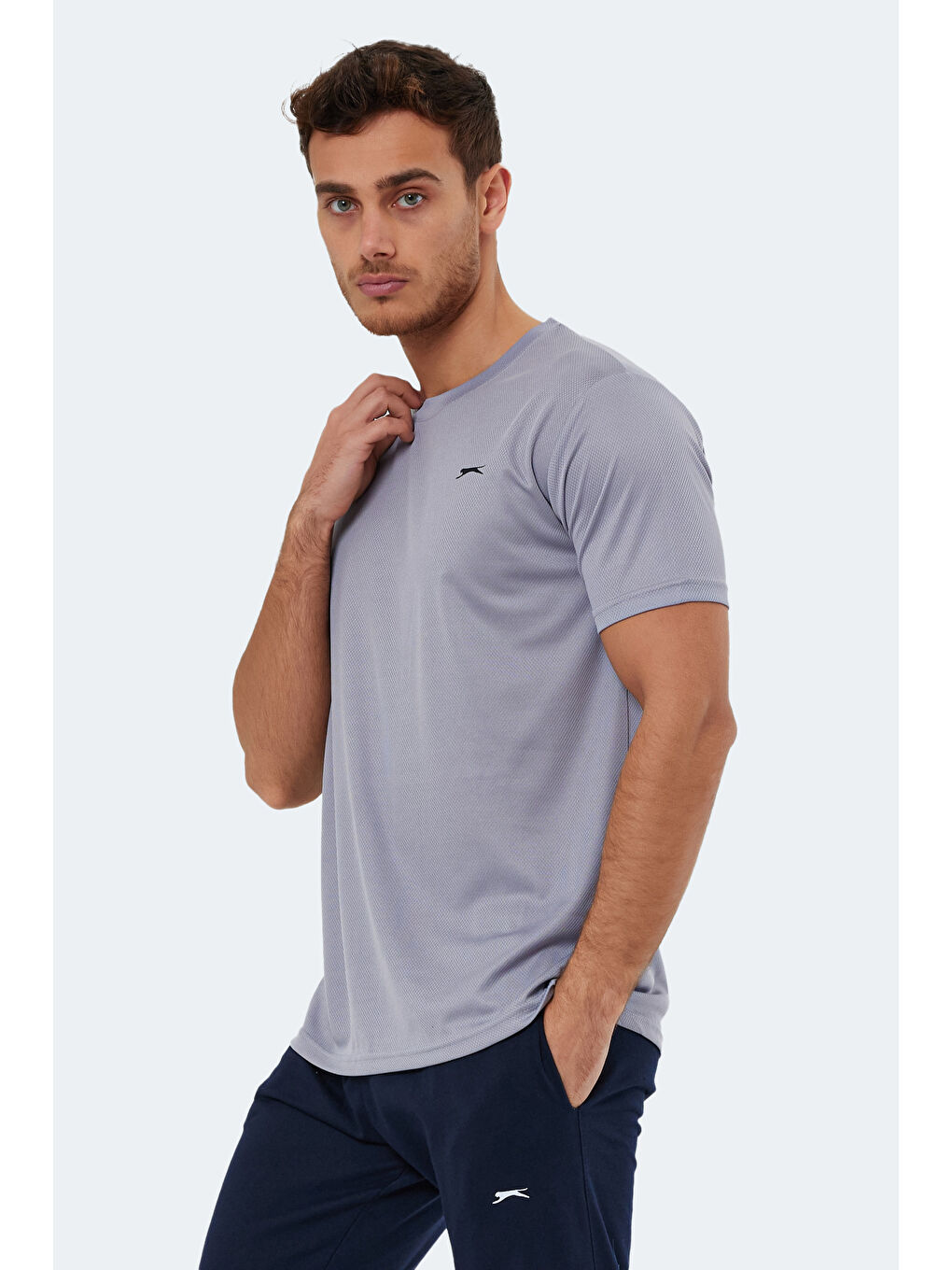 REPUBLIC Erkek Tişört Açık Gri-5