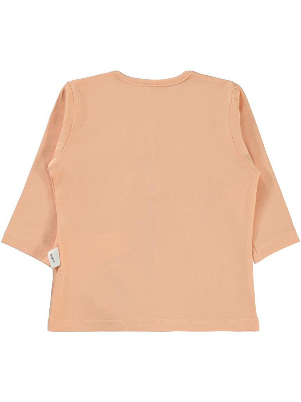 Pembe Baby Önü Parçalı 6-18 Ay Kız Tek Üst - Pudra 9-12 Ay-1