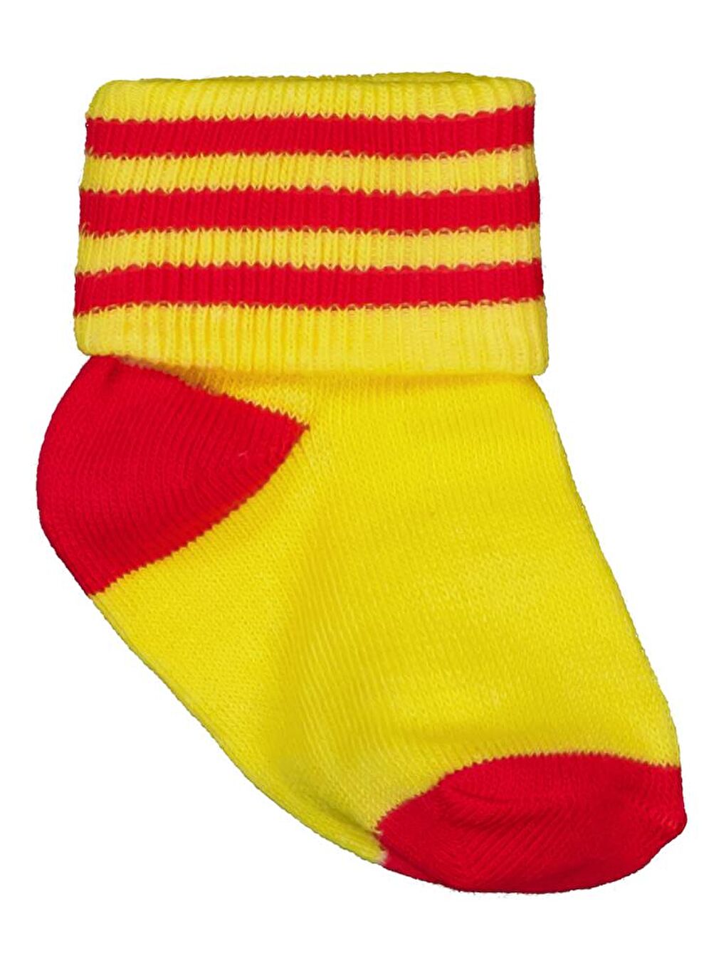 Beyaz Baby Sarı-Kırmızı Asetat 0-24 Ay Çorap Setleri - Standart Standart-4