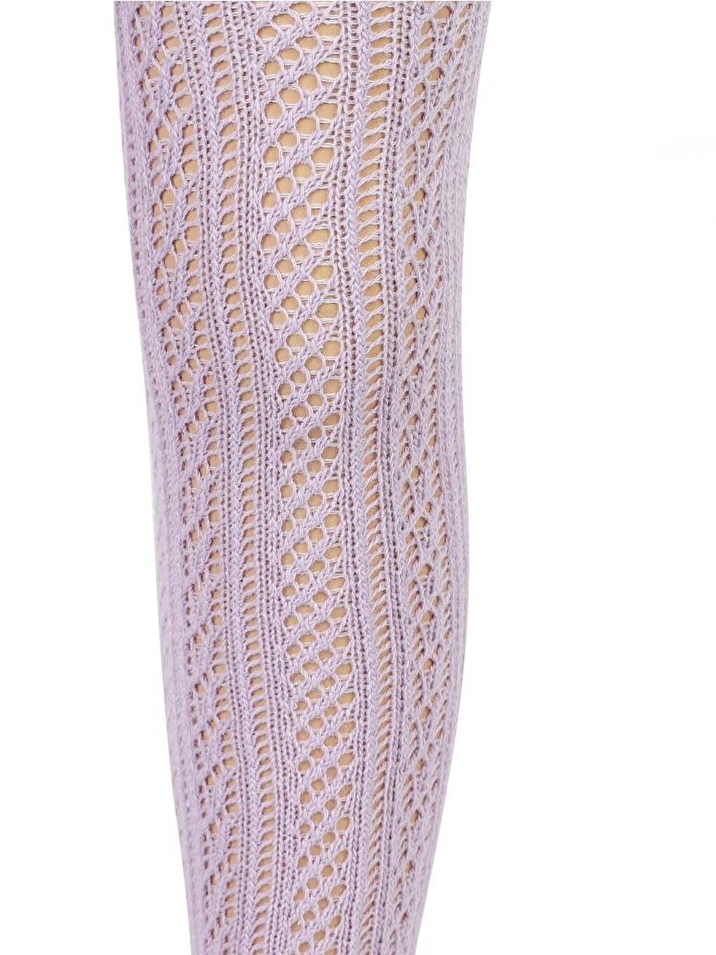 Girls Fileli 3-11 Yaş Külotlu Çorap - Lila 7-8 Yaş