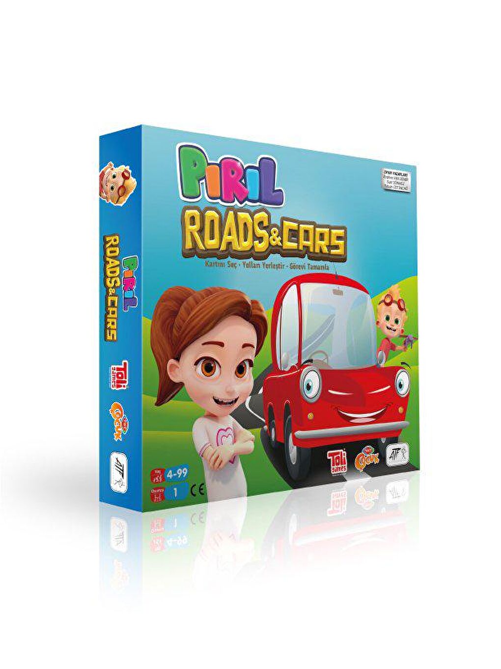 Toli Games Karışık Pırıl Roads - Cars Zeka Oyunu - 1