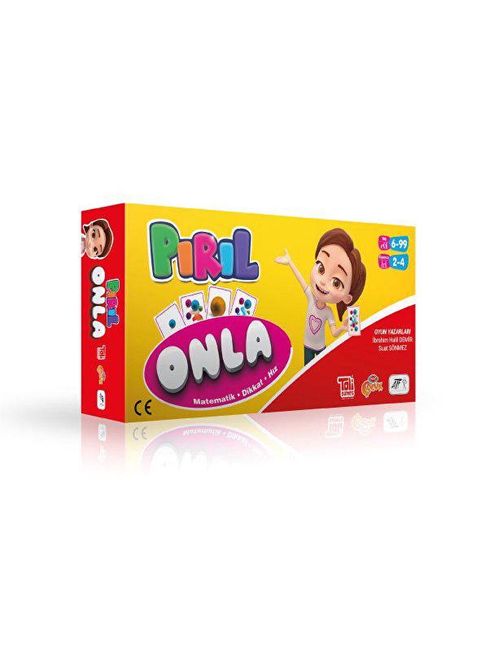 Toli Games Karışık Pırıl Onla Zeka Oyunu - Matematik Oyun Seti - 1