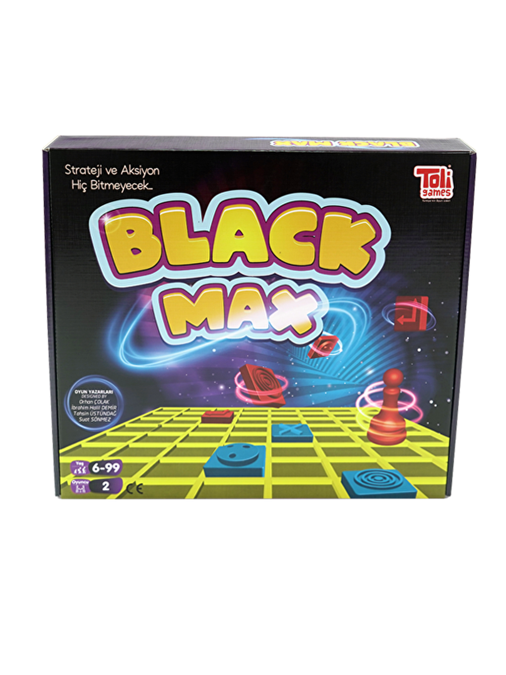 Toli Games Karışık BlackMax PLUS Strateji ve Aksiyon Zeka Oyunu - 1