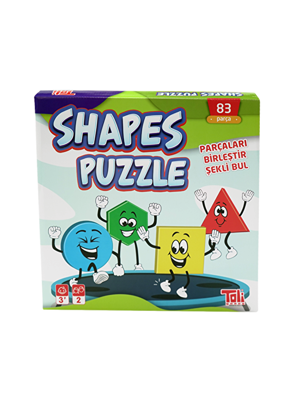 Toli Games Karışık Shapes Puzzle Parça Birleştirme Zeka Oyunu - 4