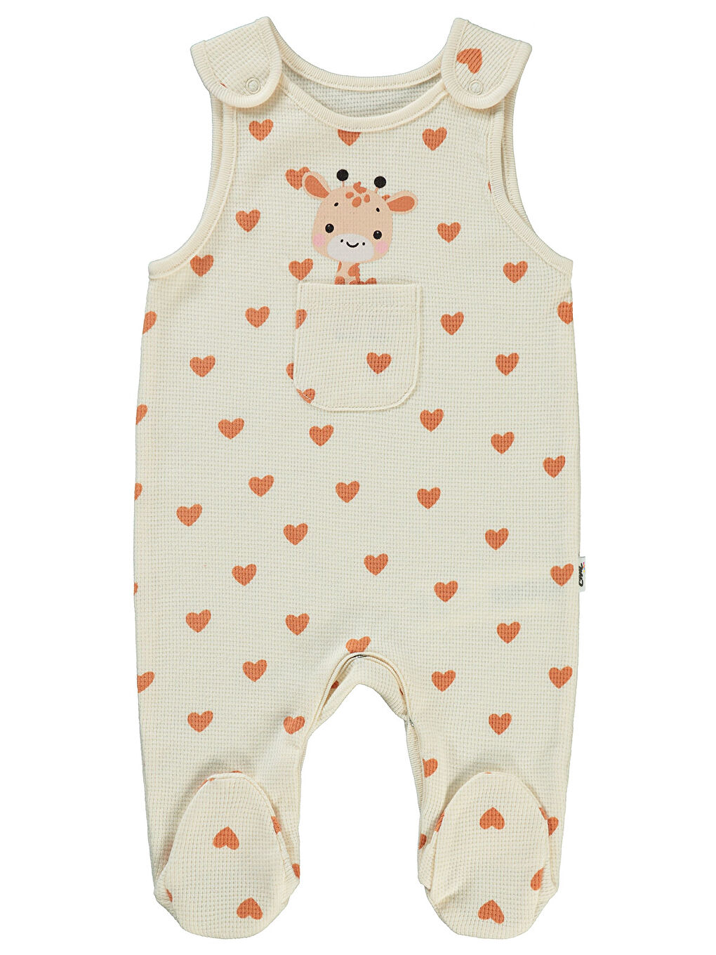 Bej Baby Kız Bebek Slopet 1-6 Ay Fil Dişi