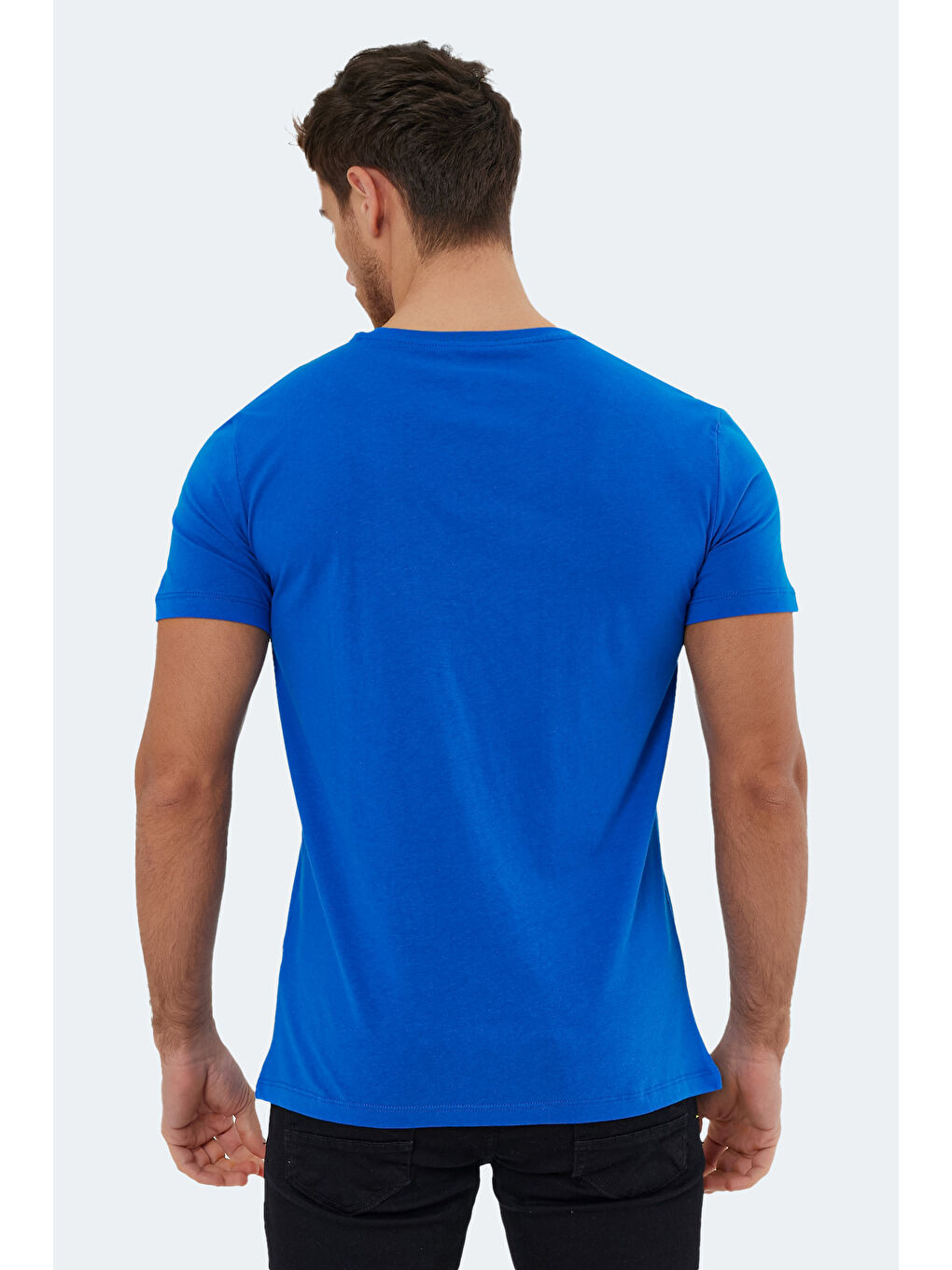 SABE I Erkek Tişört Saks Mavi-1