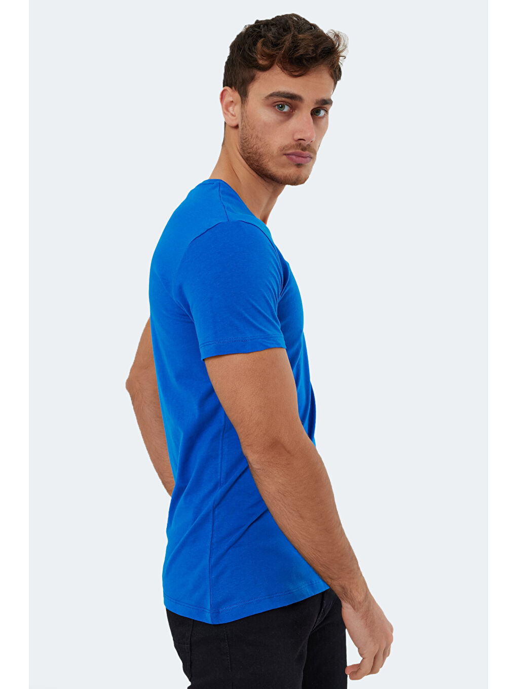 SABE I Erkek Tişört Saks Mavi-2