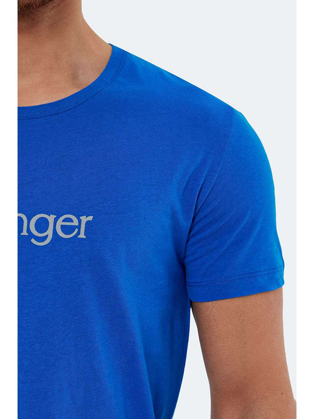 SABE I Erkek Tişört Saks Mavi-3