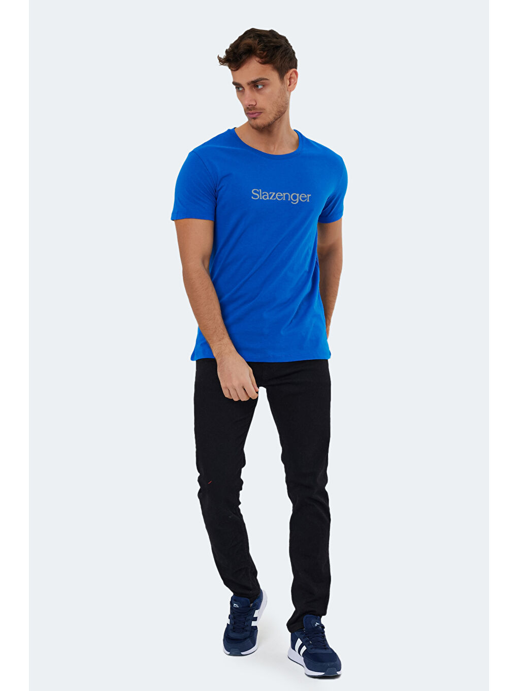 SABE I Erkek Tişört Saks Mavi-6