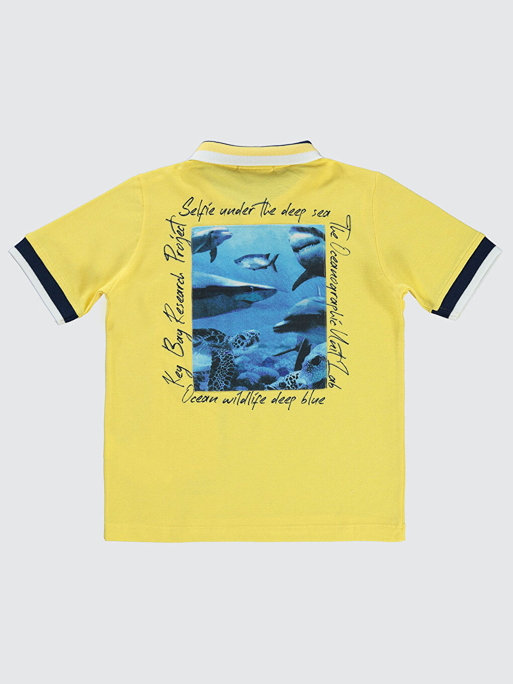 Boys Erkek Çocuk Tişört 10-13 Yaş Sarı-1