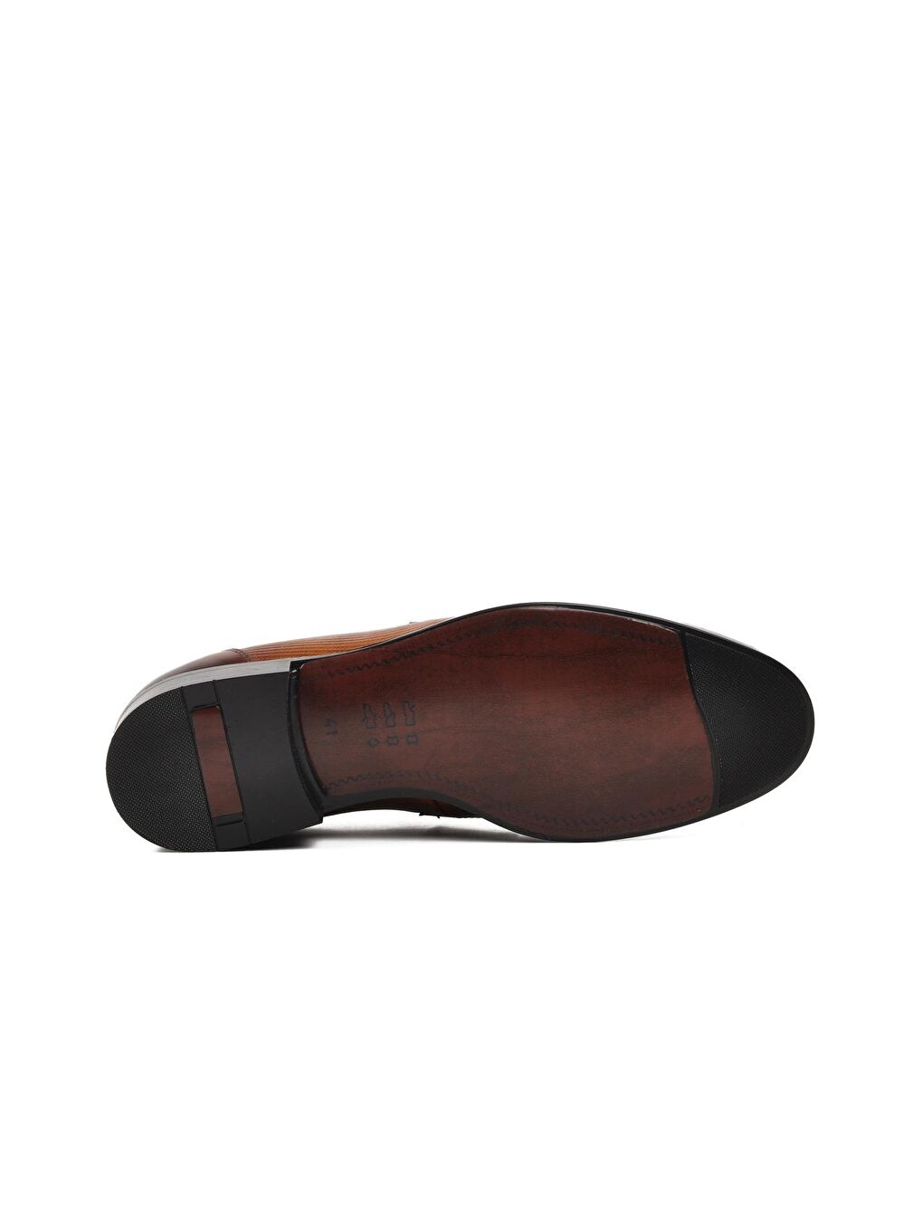 Kahverengi 9775 Taba Hakiki Deri Erkek Klasik Ayakkabı-4