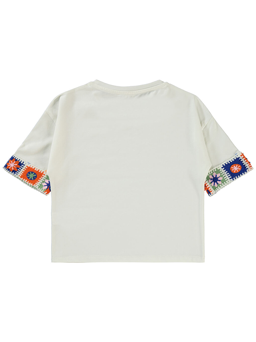 Girls Kız Çocuk Tişört 10-13 Yaş Ekru-1
