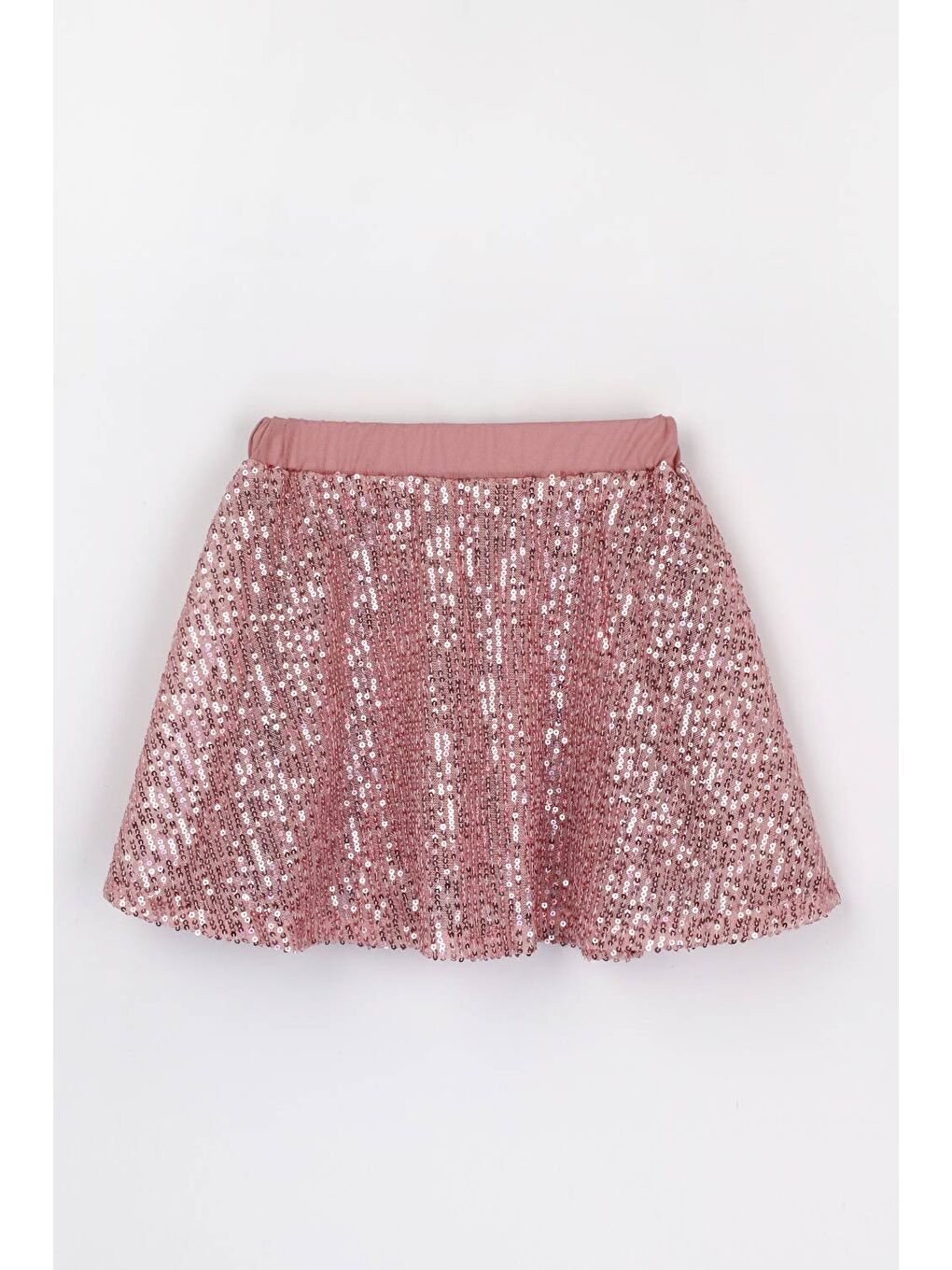 Pembe Pul Payetli Kız Çocuk İkili Takım - Larina-4