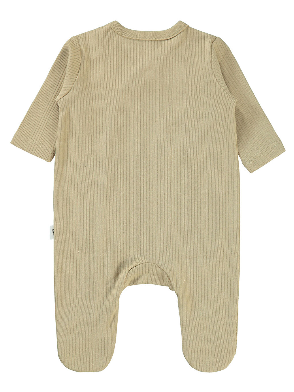 Kahverengi Baby Erkek Bebek Patikli Tulum 1-6 Ay Sütlükahve-1