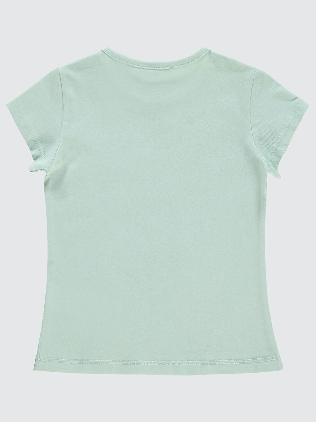 Yeşil Girls Kız Çocuk Tişört 2-5 Yaş Taze Nane-1