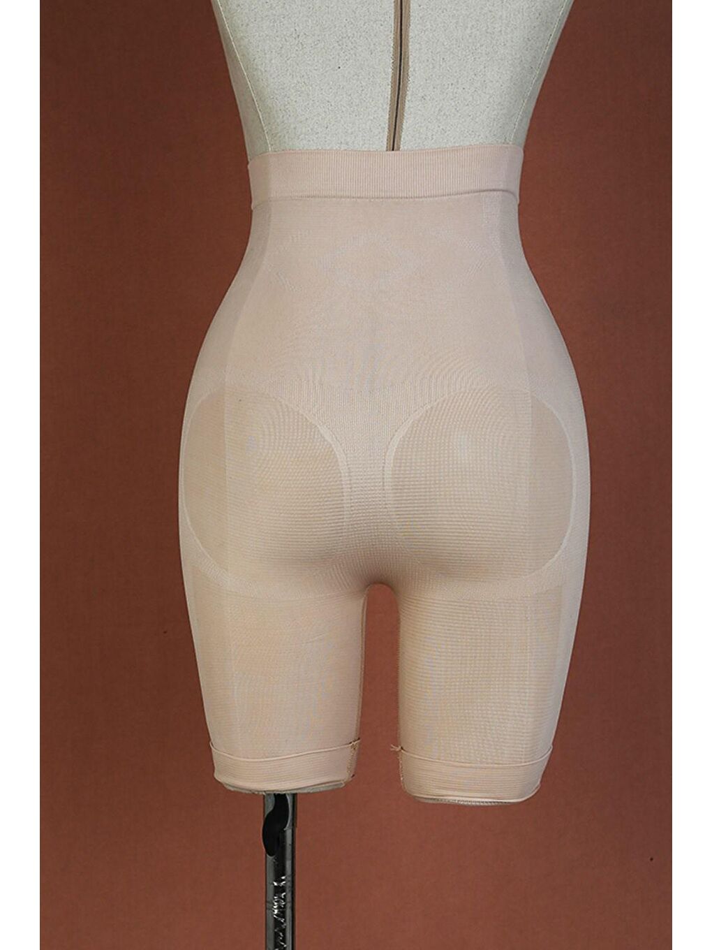 Bej Ten Rengi Toparlayıcı Kadın Tayt Korse-2