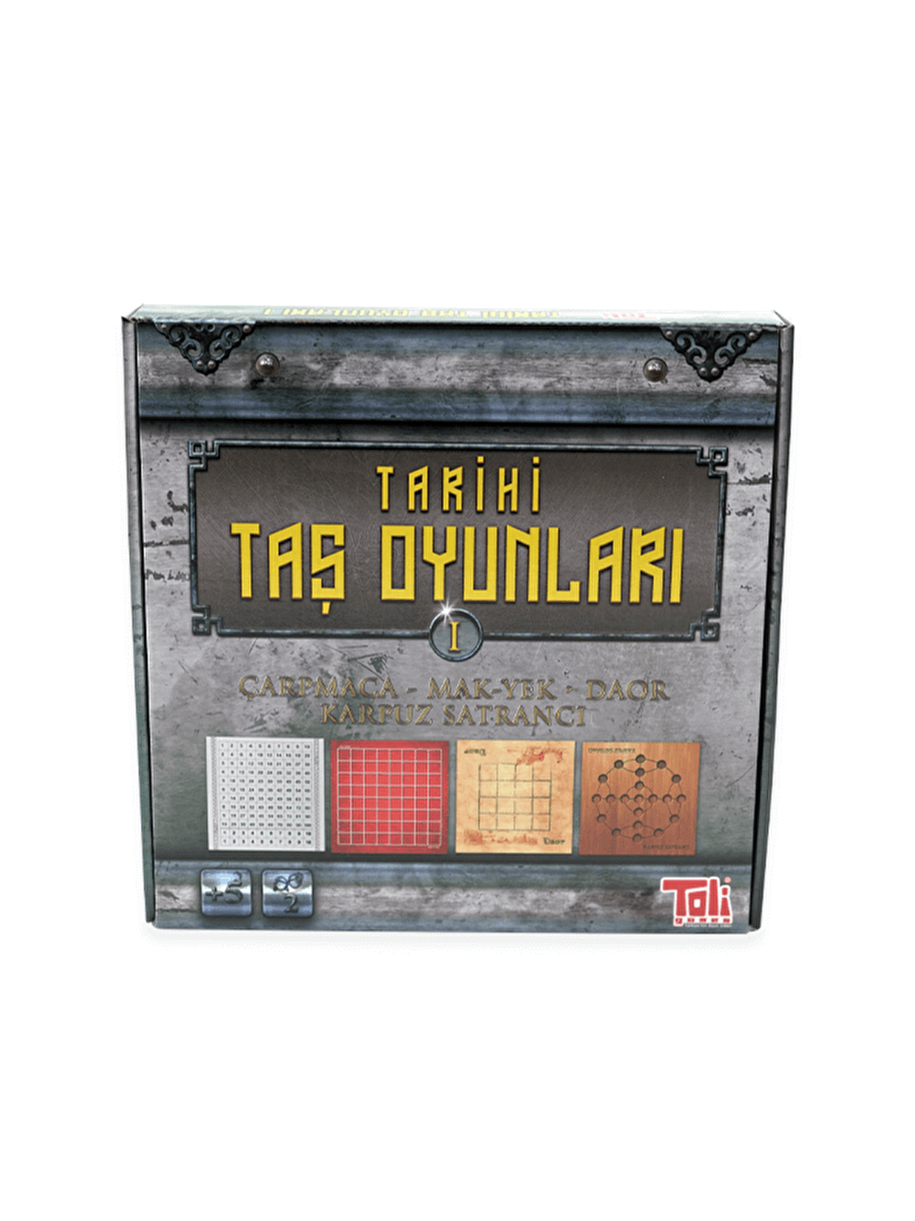 Toli Games Karışık Tarihi Taş Oyunları - 1 - Zeka Oyunu - 1